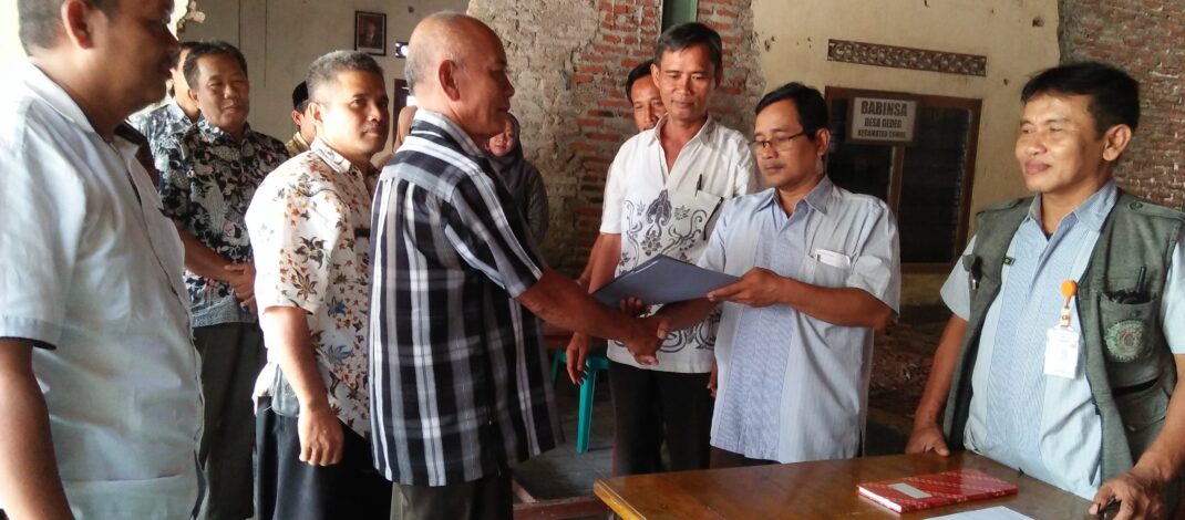 BPD beserta Pemerintah Desa Gedeg Menggelar Rapat Akhir Masa Jabatan Kepala Desa
